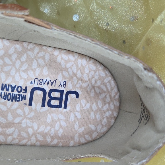 JBU By JAMBU Bellrose 8M Comfort Mary Jane Shoes in Tan with Cutout Detail - Picture 3 of 16